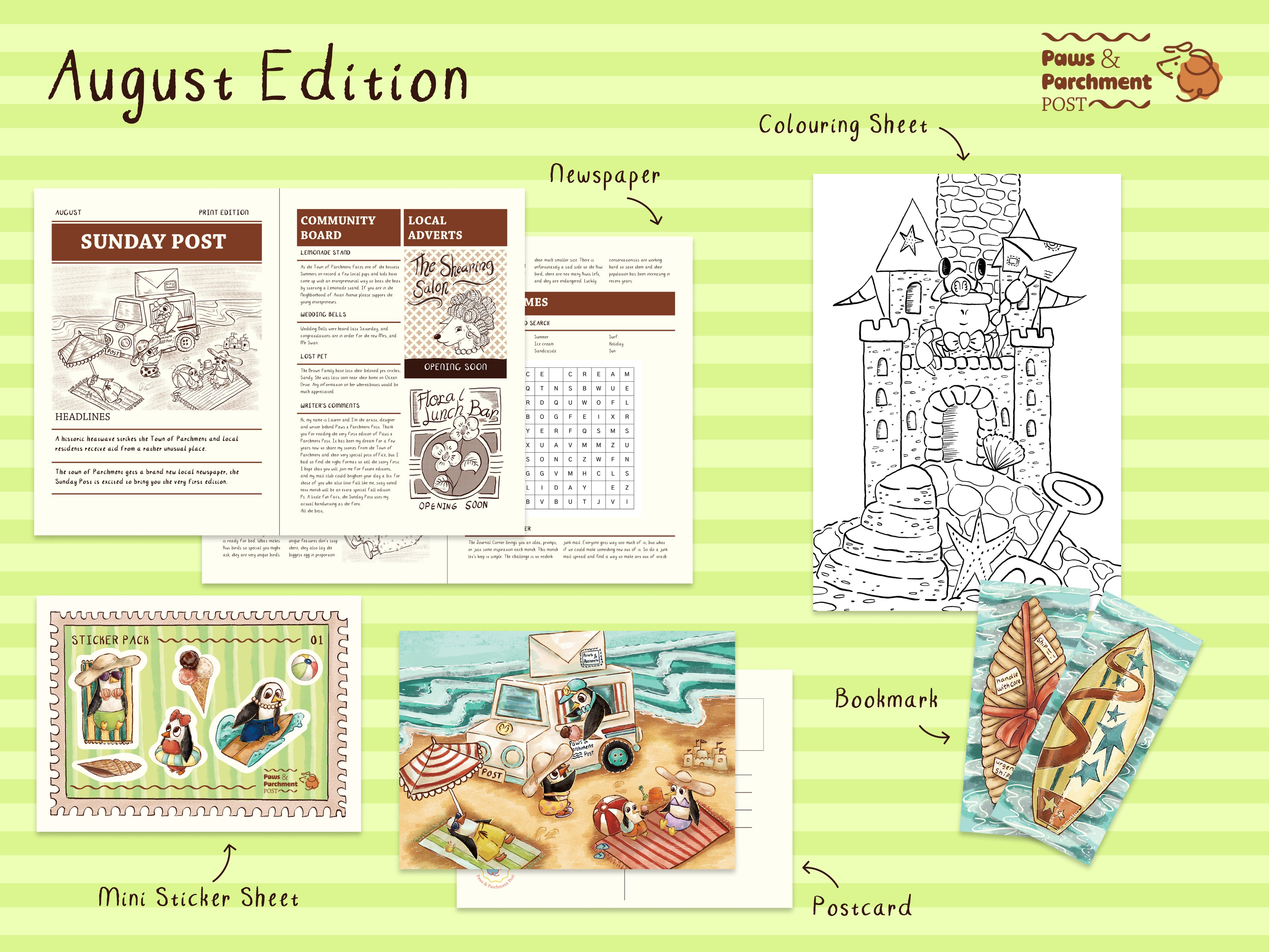 Paws & Parchment Post