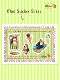 Paws & Parchment Post August Stickers