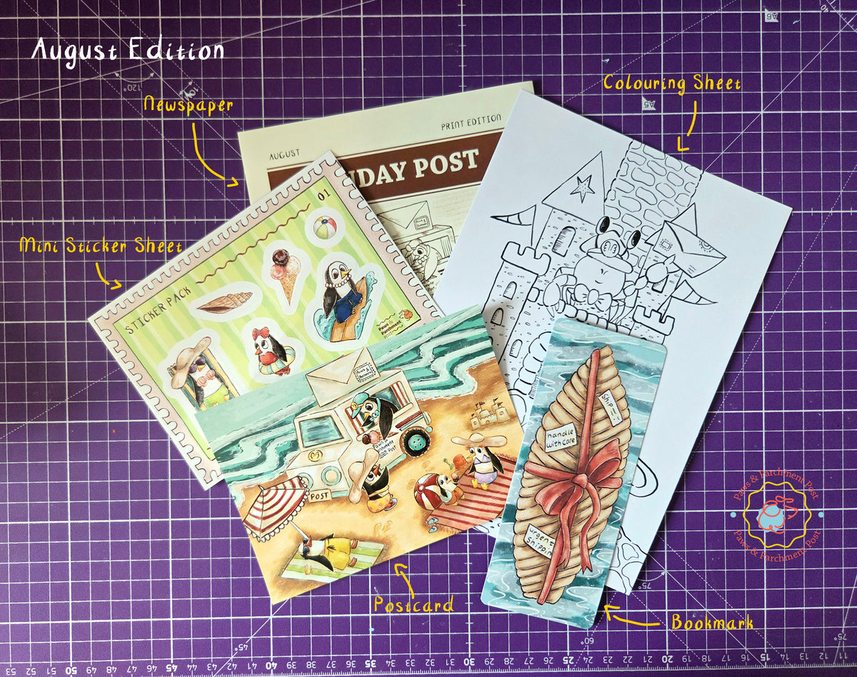 Paws & Parchment Post August Edition