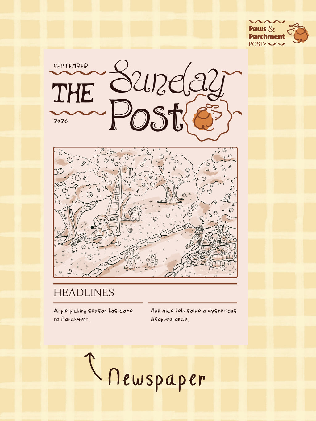 Paws & Parchment Post