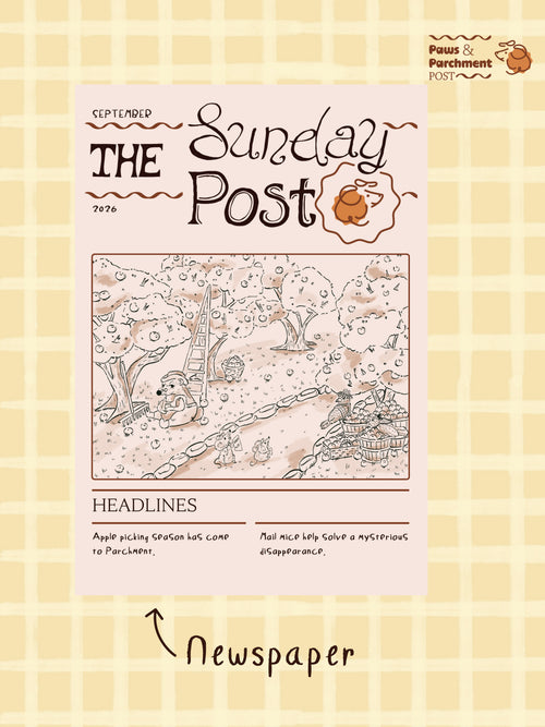 Paws & Parchment Post