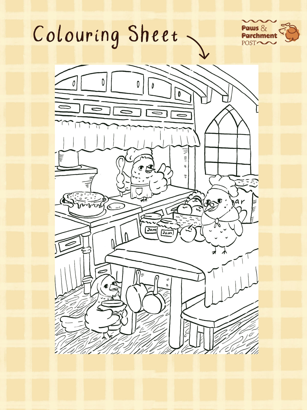 Paws & Parchment Post